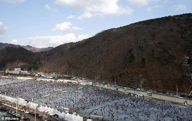 Han quoc cau ca tren bang